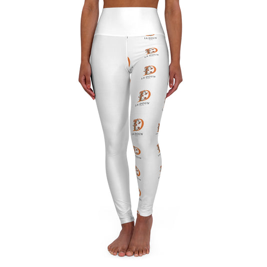 LA BDWN High Waisted Yoga Leggings - Stylish Comfort for Active Lifestyles