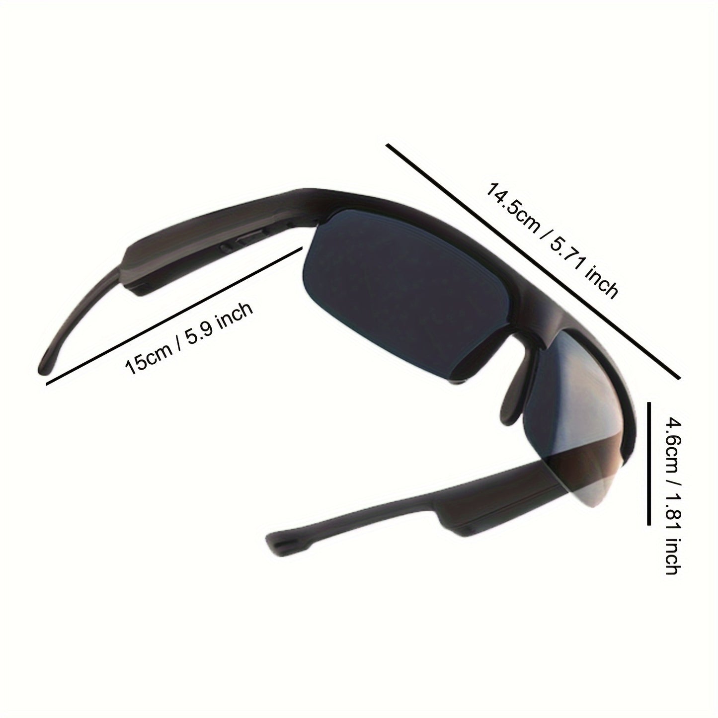 The Latest Wireless Smart Glasses, Ultra-explosive, TWS Sports Headphones, Glasses, Anti-UV, Outdoor Men And Women, High-looking, Upgraded Version, Music Playback And Calls