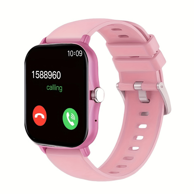 This watch is fully featured, stopwatch, alarm clock, calendar, music player, message receiving, wireless calling, sports mode, sedentary reminder weather forecast, calculator - USB charging, rechargeable lithium polymer batt