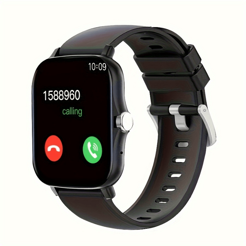 This watch is fully featured, stopwatch, alarm clock, calendar, music player, message receiving, wireless calling, sports mode, sedentary reminder weather forecast, calculator - USB charging, rechargeable lithium polymer batt