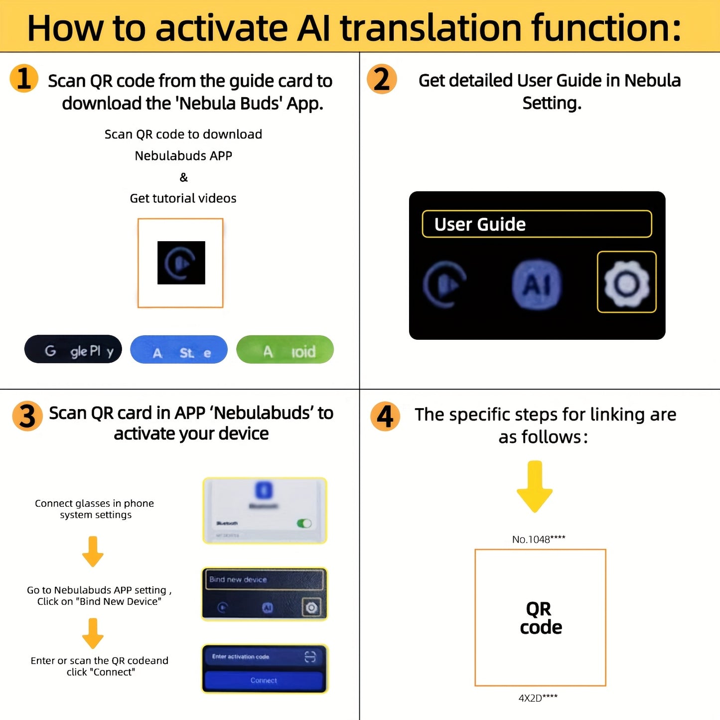 LIFEBEE 2025 New Translator Smart Wireless Glasses, Multifunctional Glasses That Support Translation in Over 100 Languages, Featuring Wireless Calling, Music Playback, And Real-Time Video Voice Translation for Both Men And Wo