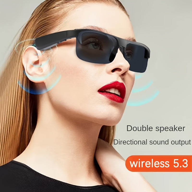 The Latest Wireless Smart Glasses, Ultra-explosive, TWS Sports Headphones, Glasses, Anti-UV, Outdoor Men And Women, High-looking, Upgraded Version, Music Playback And Calls