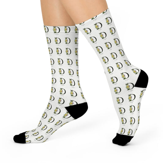 Funny Sushi Crew Socks - Cushioned Comfort for Food Lovers