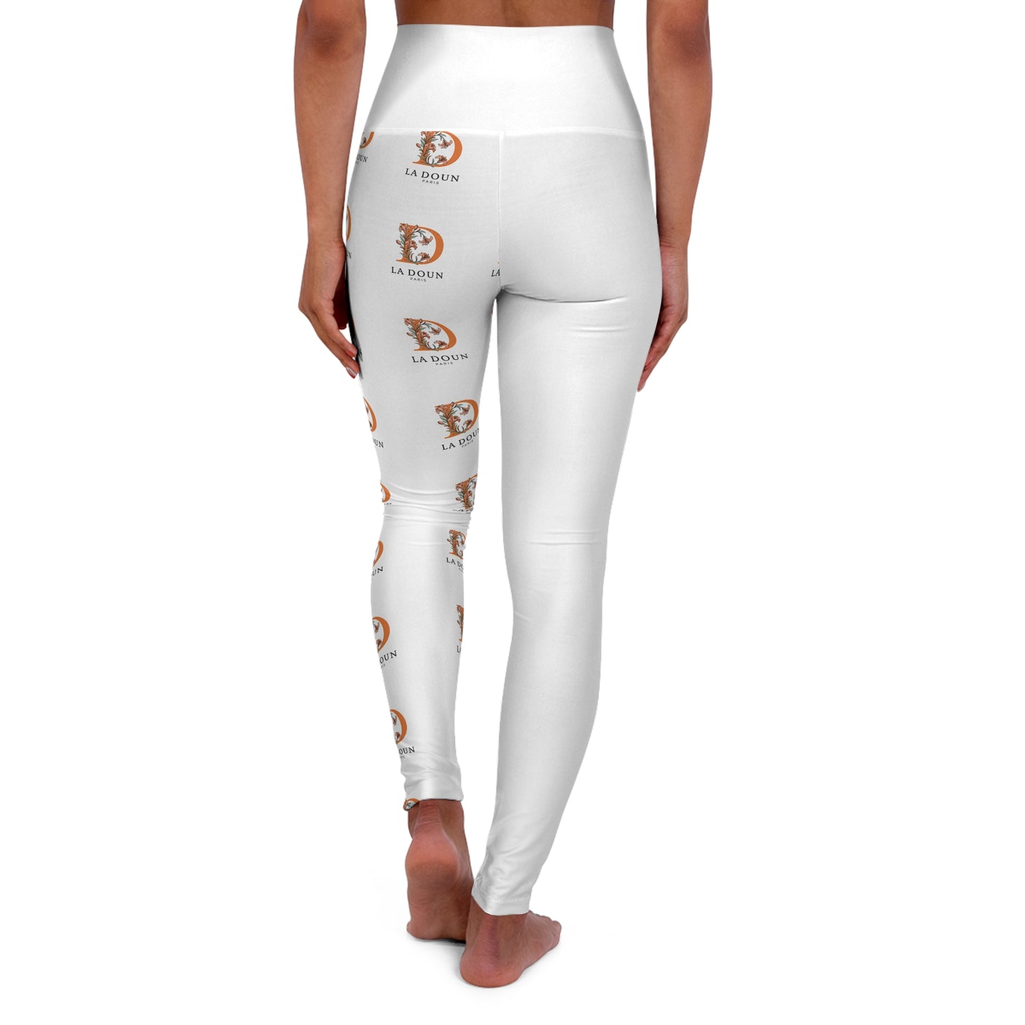 LA BDWN High Waisted Yoga Leggings - Stylish Comfort for Active Lifestyles