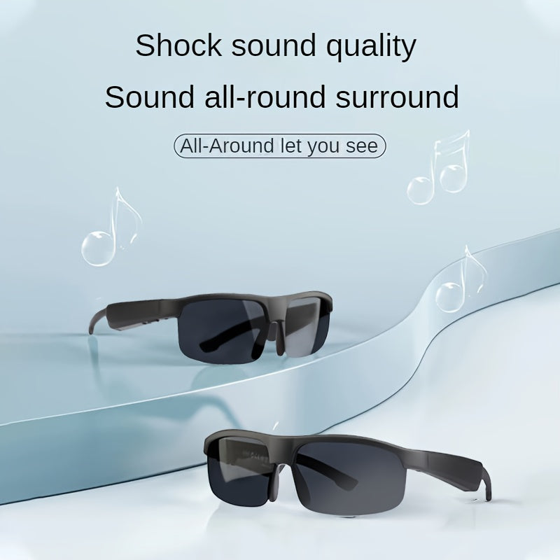 The Latest Wireless Smart Glasses, Ultra-explosive, TWS Sports Headphones, Glasses, Anti-UV, Outdoor Men And Women, High-looking, Upgraded Version, Music Playback And Calls