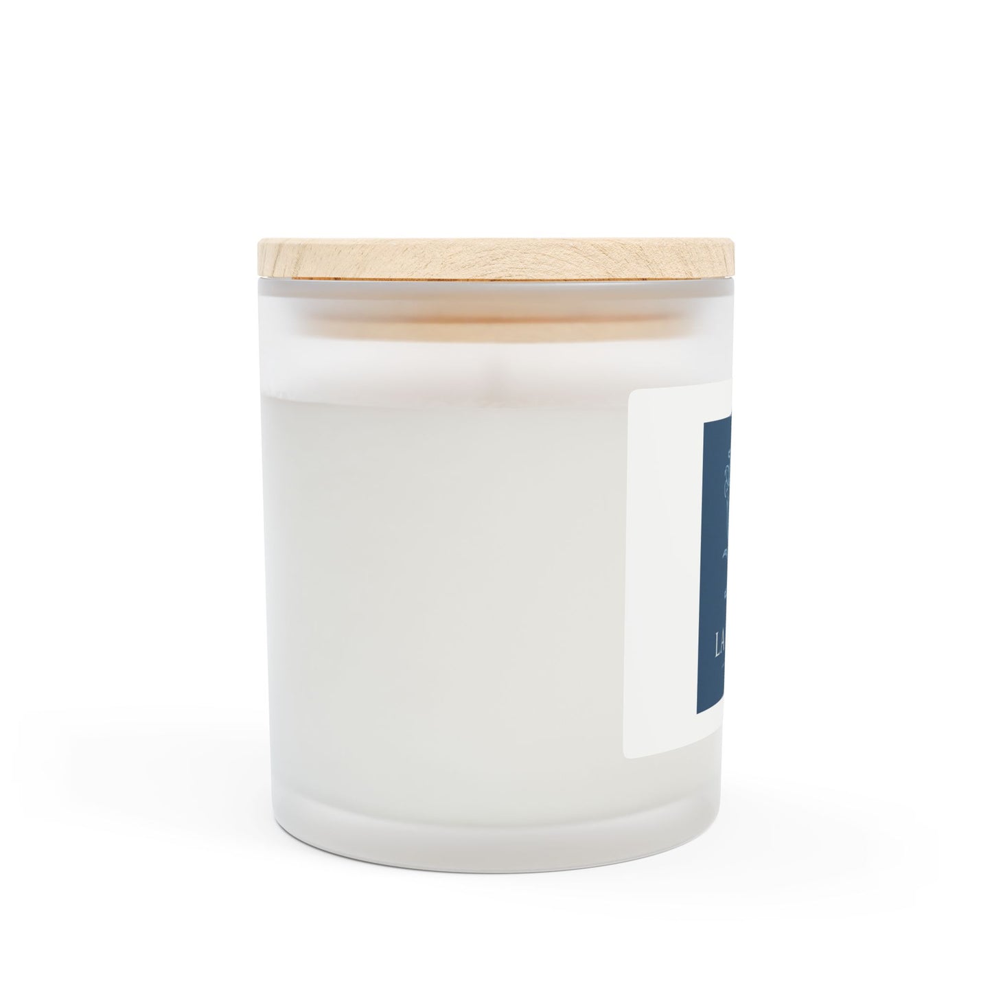 Frosted Glass Candle, 11oz