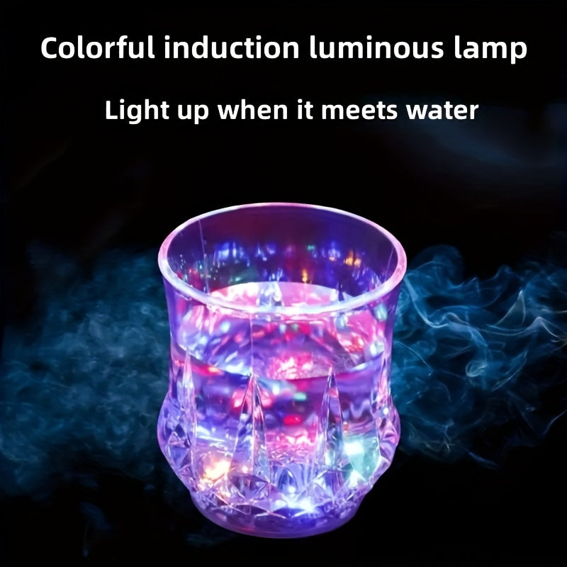 1pc Light Up Cups, Glow In The Dark, Party Supplies, Colorful LED Glowing water Cup For Party, Birthday, Christmas, Disco, Valentine's Day