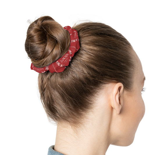 Floral Valentine's Day Scrunchie - L'Amour Paris