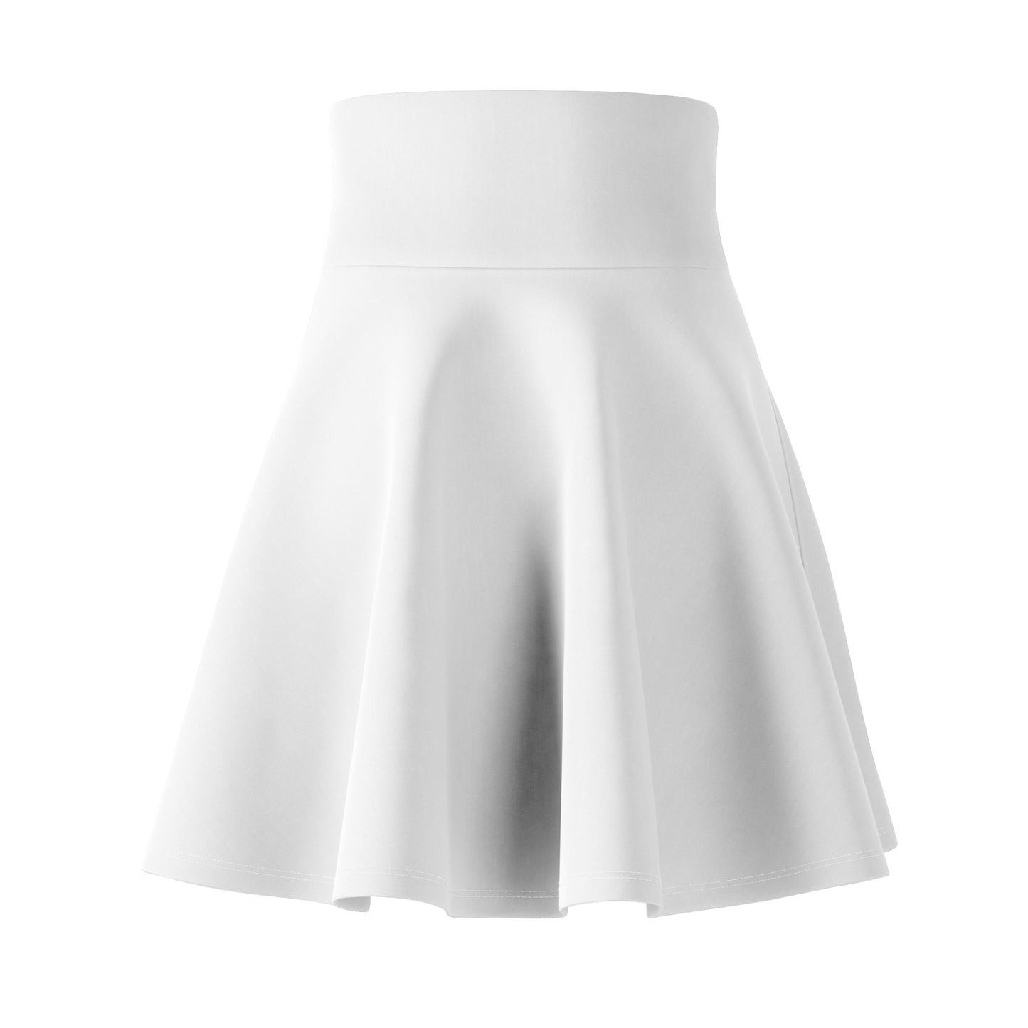 Floral Letter Monogram Women&#039;s Skater Skirt – Elegant & Playful