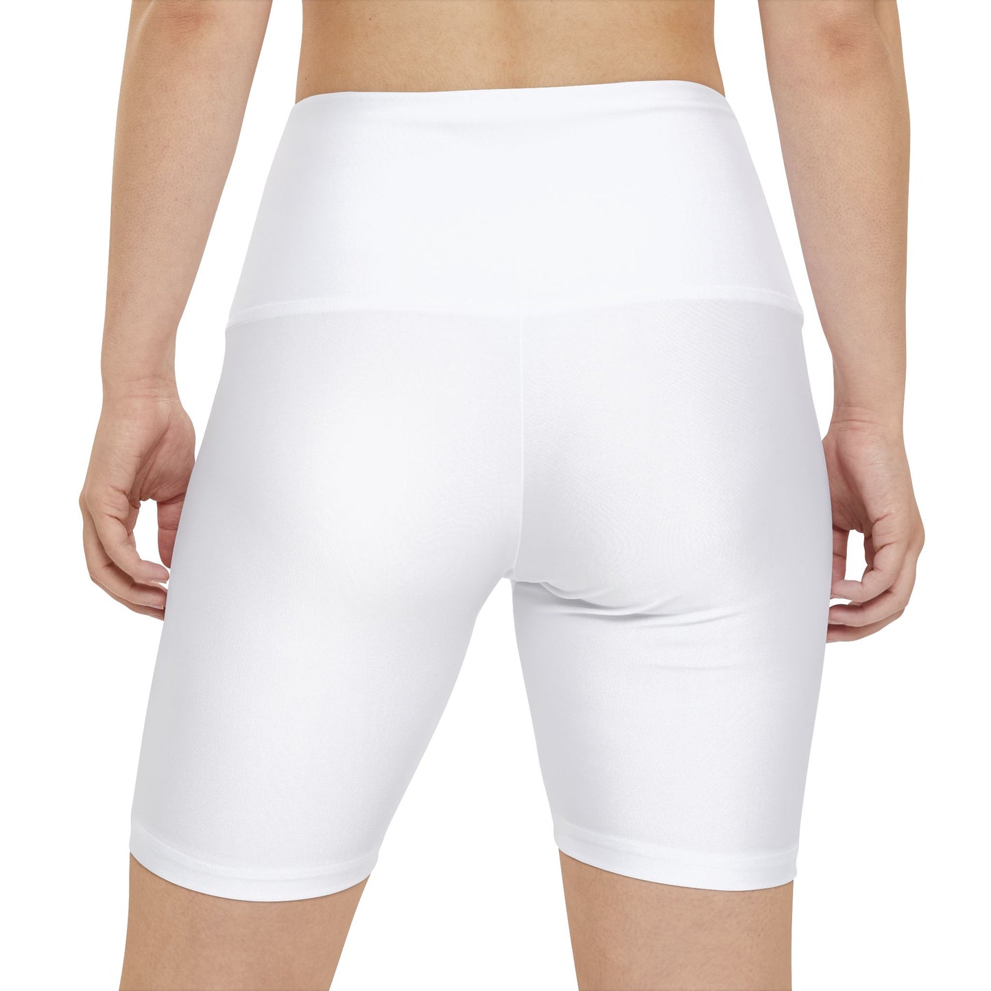 Stylish Women&#039;s Workout Shorts with Logo Design - Ideal for Fitness and Active Leisure