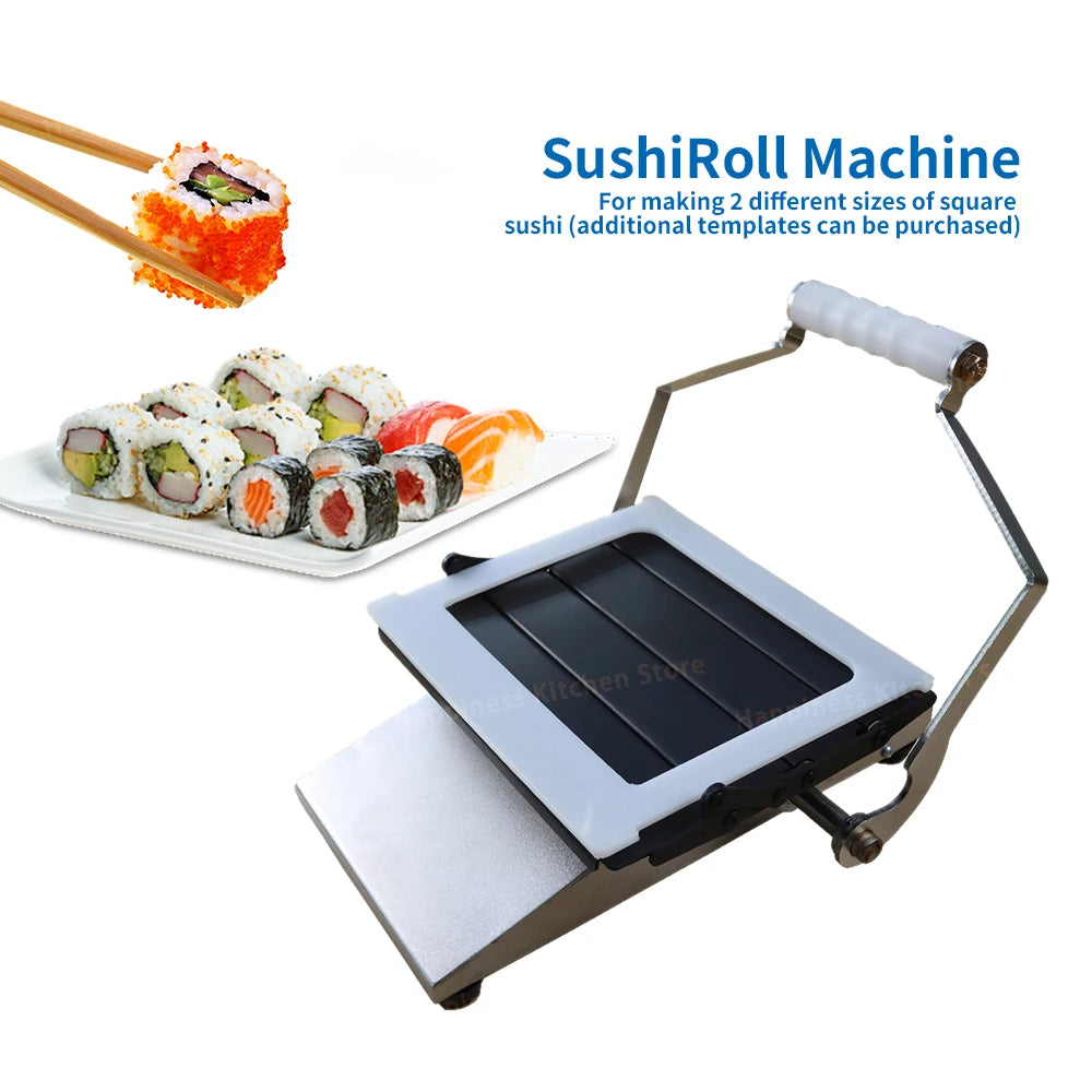 Commercial Sushi Roll Machine Manual Sushi Making Kit Professional Sushi Utensils Round/Square Sushi Maker