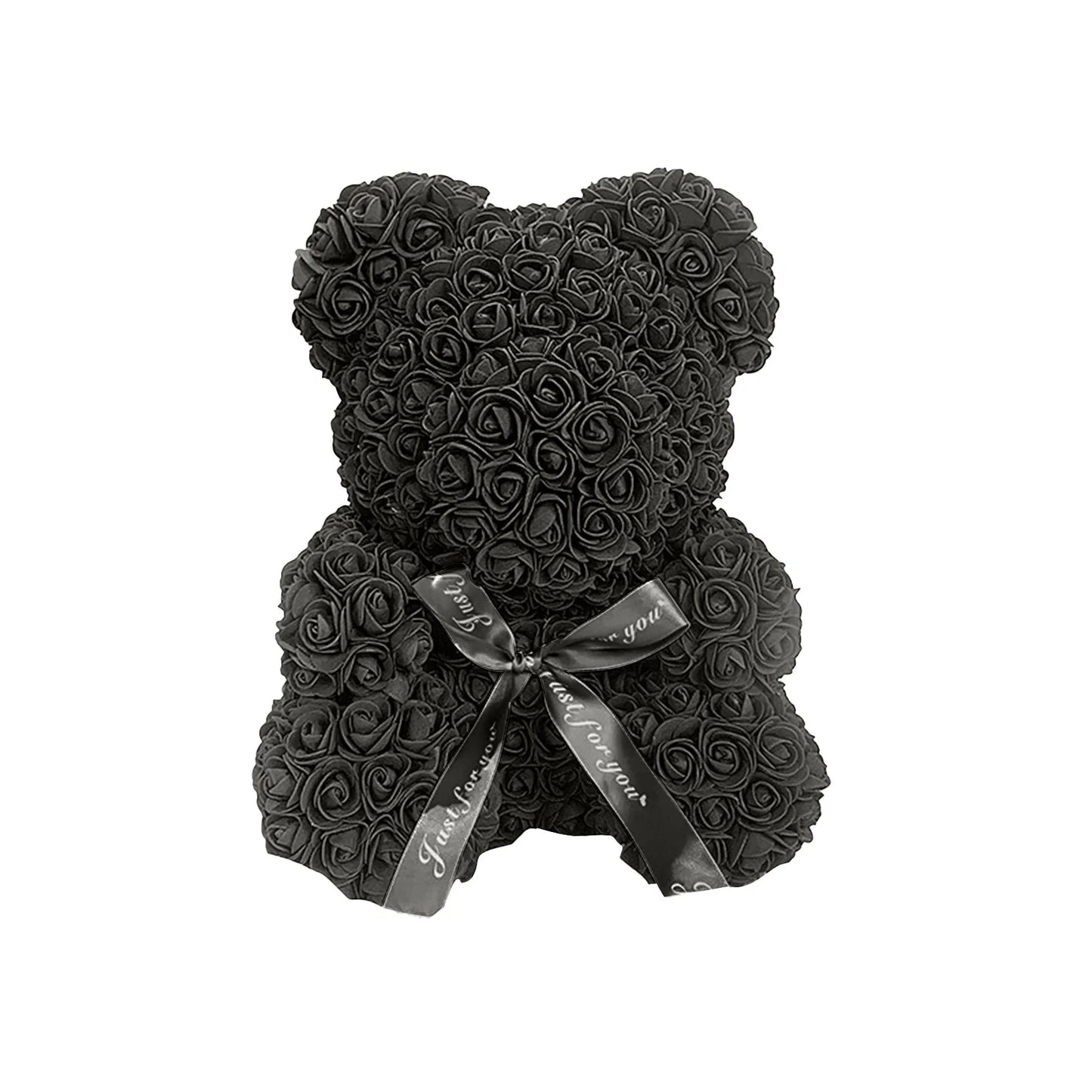 Rose Bear NEW Valentines Day Gifts 25cm Flower Bears Artificial Floral Decorations Mother' DAY Gift For Girlfriend Festival And