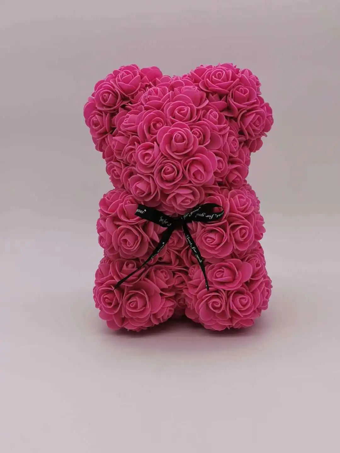 Rose bear teddy bear, 25cm flower bear teddy bear, Valentine's Day Gift, Christmas gift, birthday gift, party gift