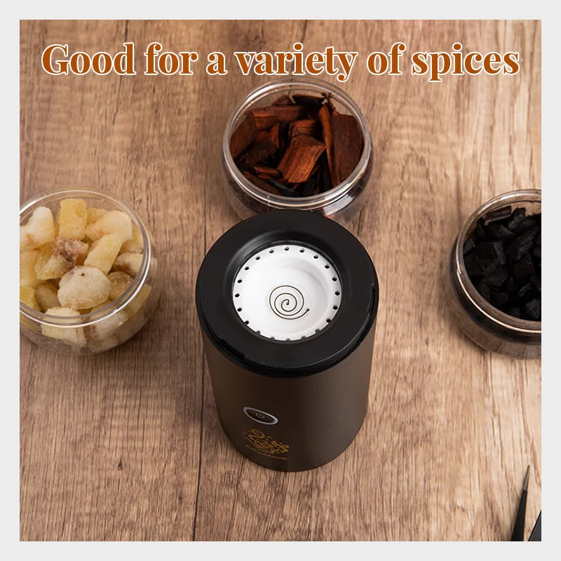 Mini Portable Electric Incense Burner USB Aroma Diffuser Arabian Rechargeable Incense Holder Censer Home Decoration