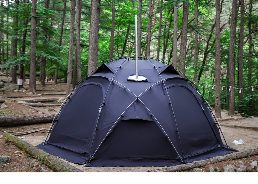 MOBI GARDEN Camping Tent Commander Dome Tent Shelter Waterproof Windproof Ultra-light 70D Nylon 160/185/245CM