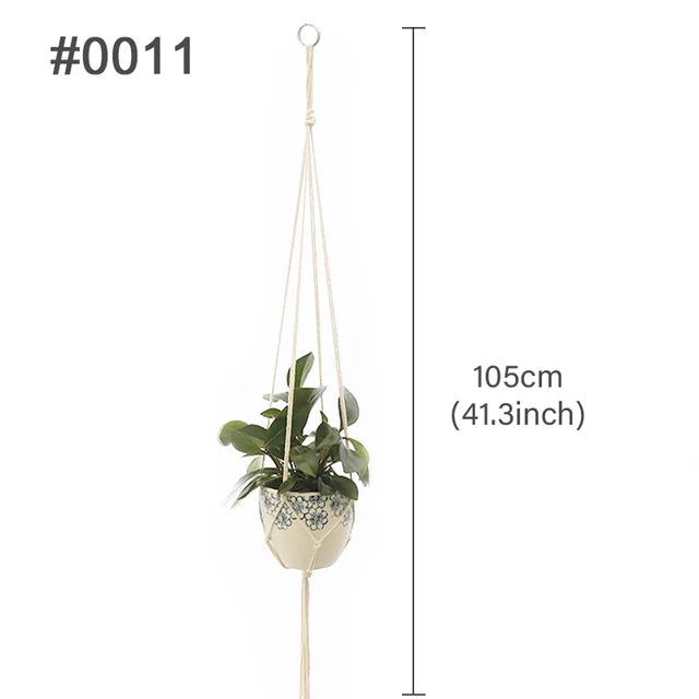 Artificial Plants Hanging Basket With Hook Macrame Plant Holder For Home Wedding Decor DIY Hanging Garland Fake Flowers Plant