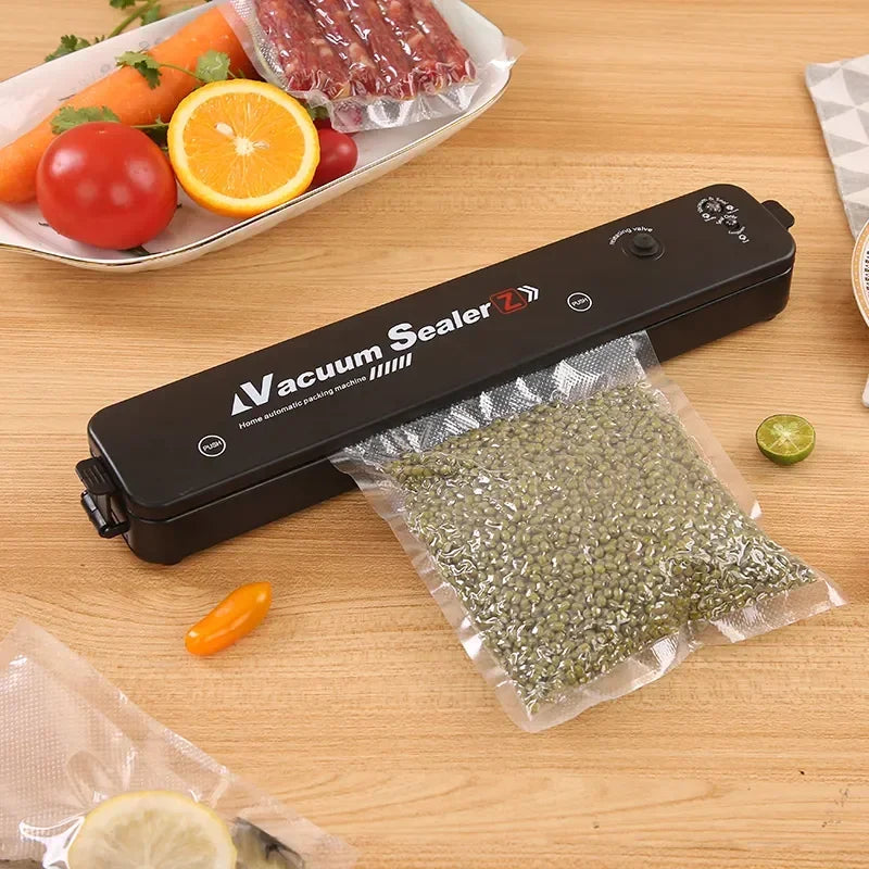 Food Packaging Machine Vacuum Sealing Machine Food Sealing Portable Home Vacuum Kitchen Helper 220V Automatic Packaging Machine