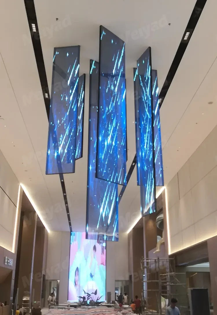 High Brightness Transparent Led Screen Display,Glass Window Led Transparente Video Wall