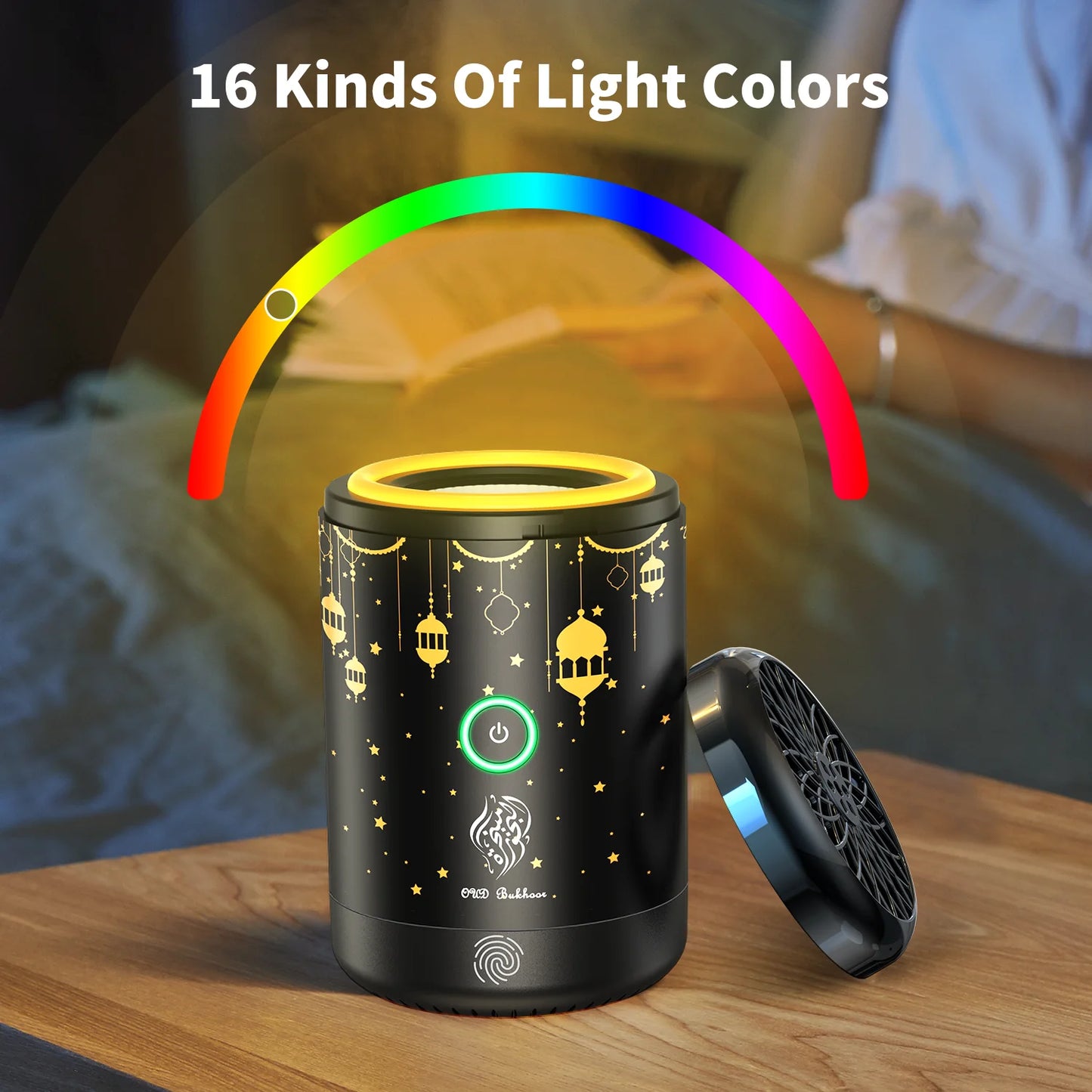 Portable Mini NEW  Electric Incense Burner Bakhoor Colorful Aroma Diffuser Arabic Incense Holder for Car&Home