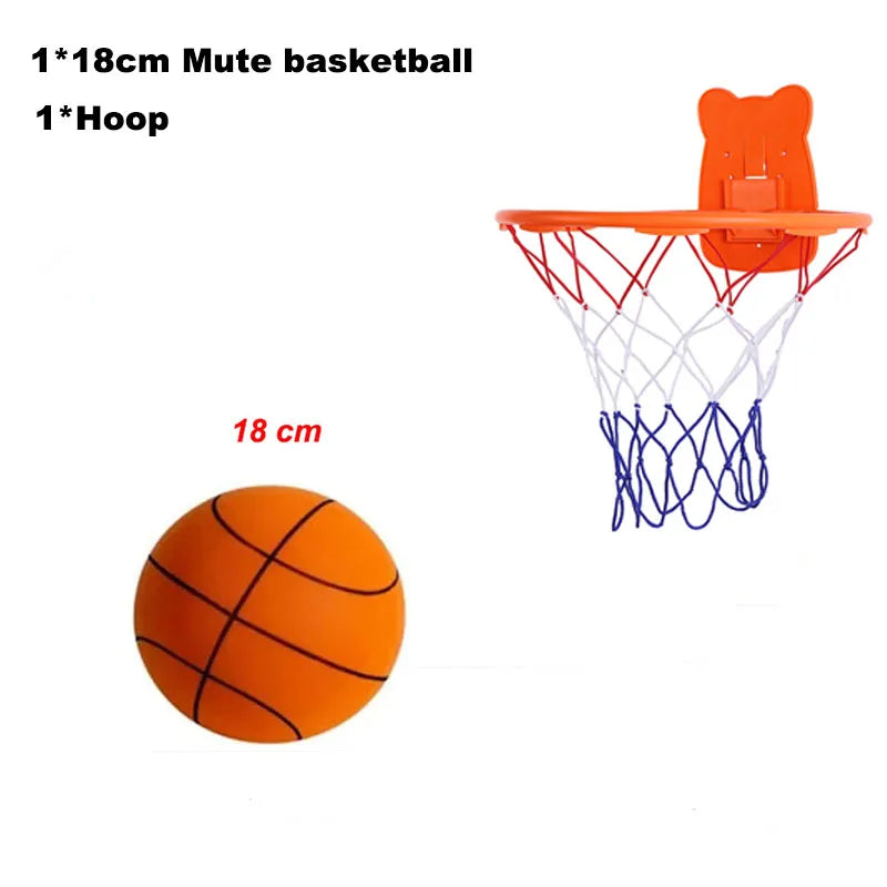 Fast Dropshipping Mute Basketballs PU Foam Size 3/5/7 No Noise Basketball Hoop Squeezable Quiet Balls Sports and Entertainment