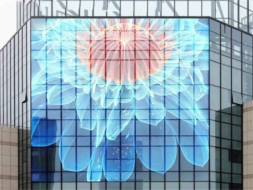 High Brightness Transparent Led Screen Display,Glass Window Led Transparente Video Wall