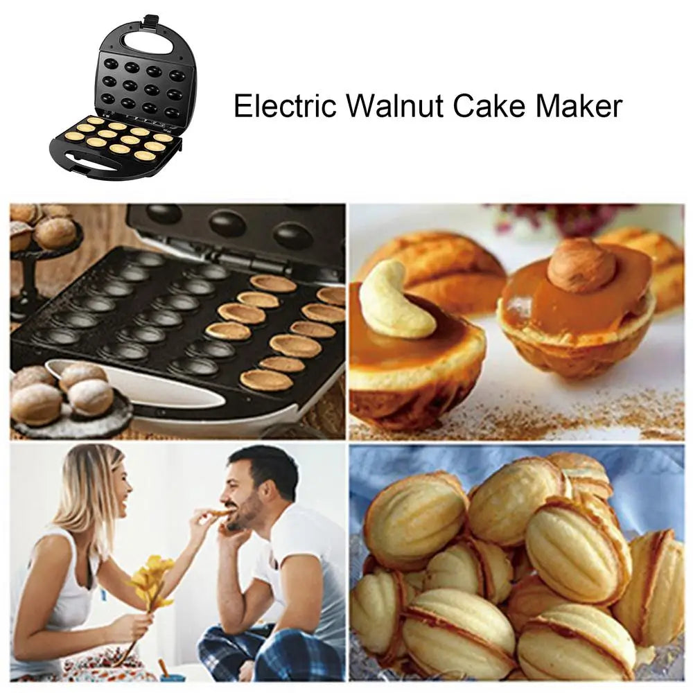 Walnut Cake Biscuits Maker Electric Machine For Walnut Cakes Electric Nut Walnut Cake Biscuits Maker For Cookies Bread Snacks