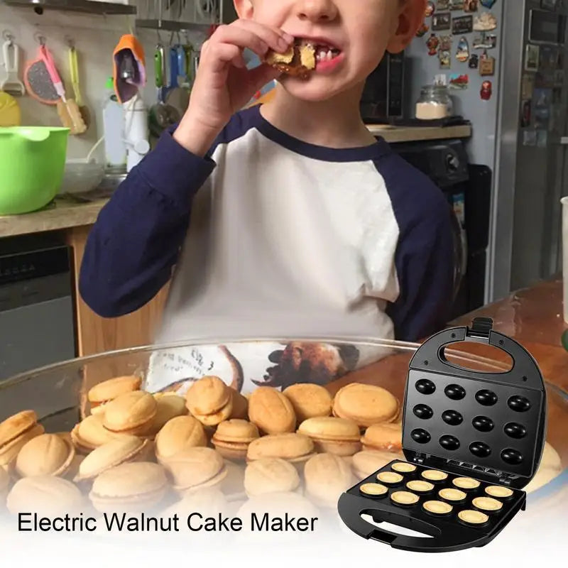 Walnut Cake Biscuits Maker Electric Machine For Walnut Cakes Electric Nut Walnut Cake Biscuits Maker For Cookies Bread Snacks