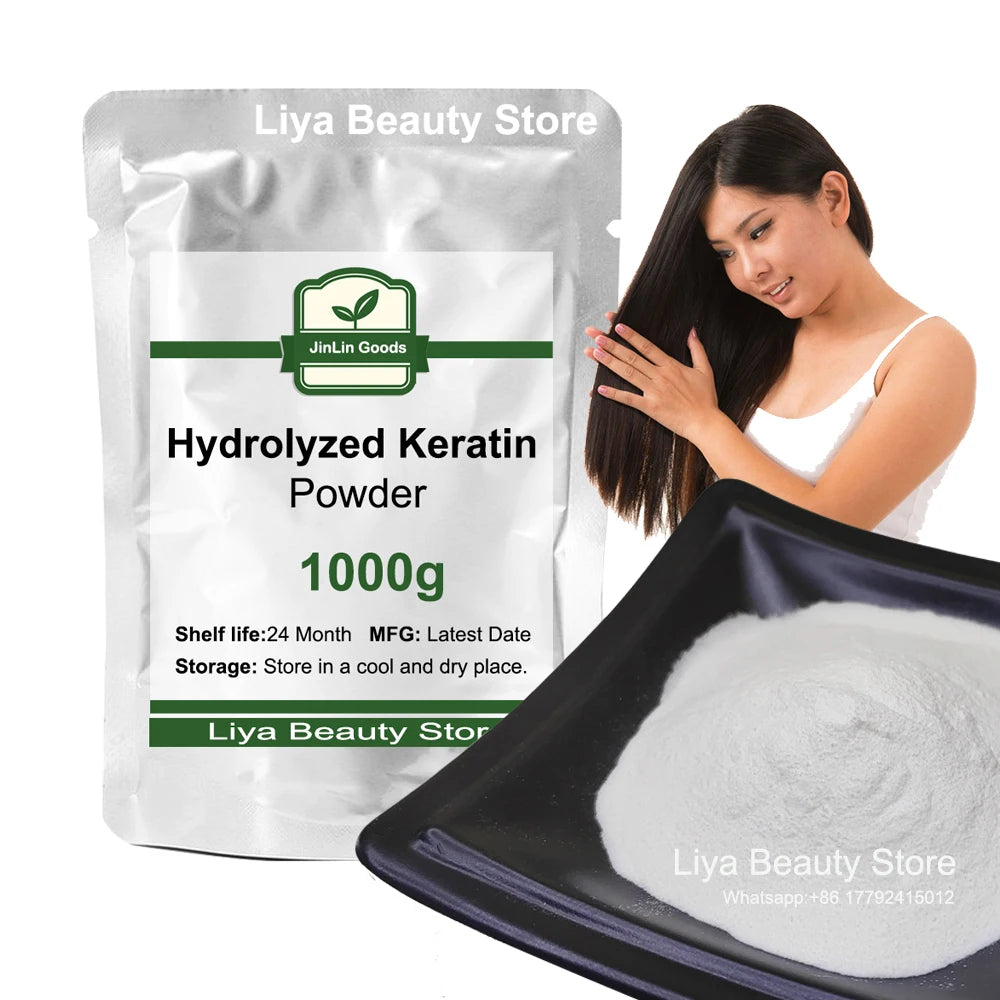 Cosmetic Raw Material Hydrolyzed Keratin Powder For Hair Care Moisturizing Repair