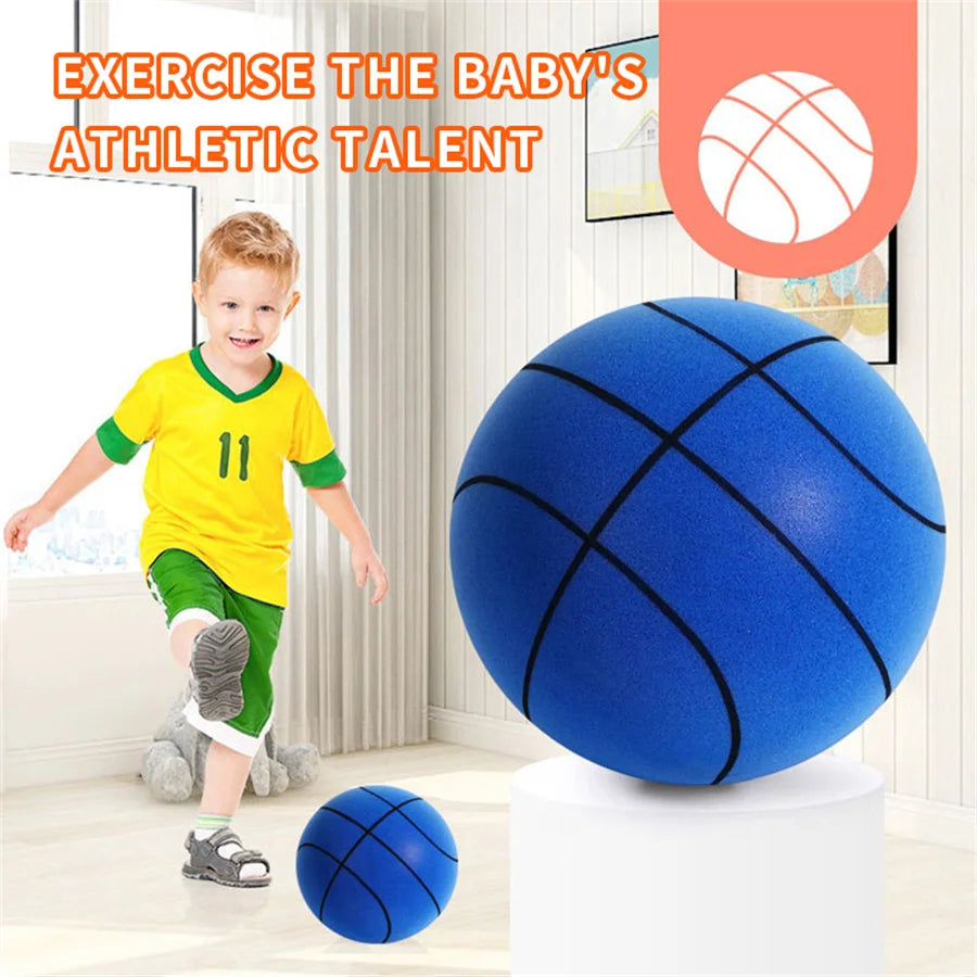 Fast Dropshipping Mute Basketballs PU Foam Size 3/5/7 No Noise Basketball Hoop Squeezable Quiet Balls Sports and Entertainment